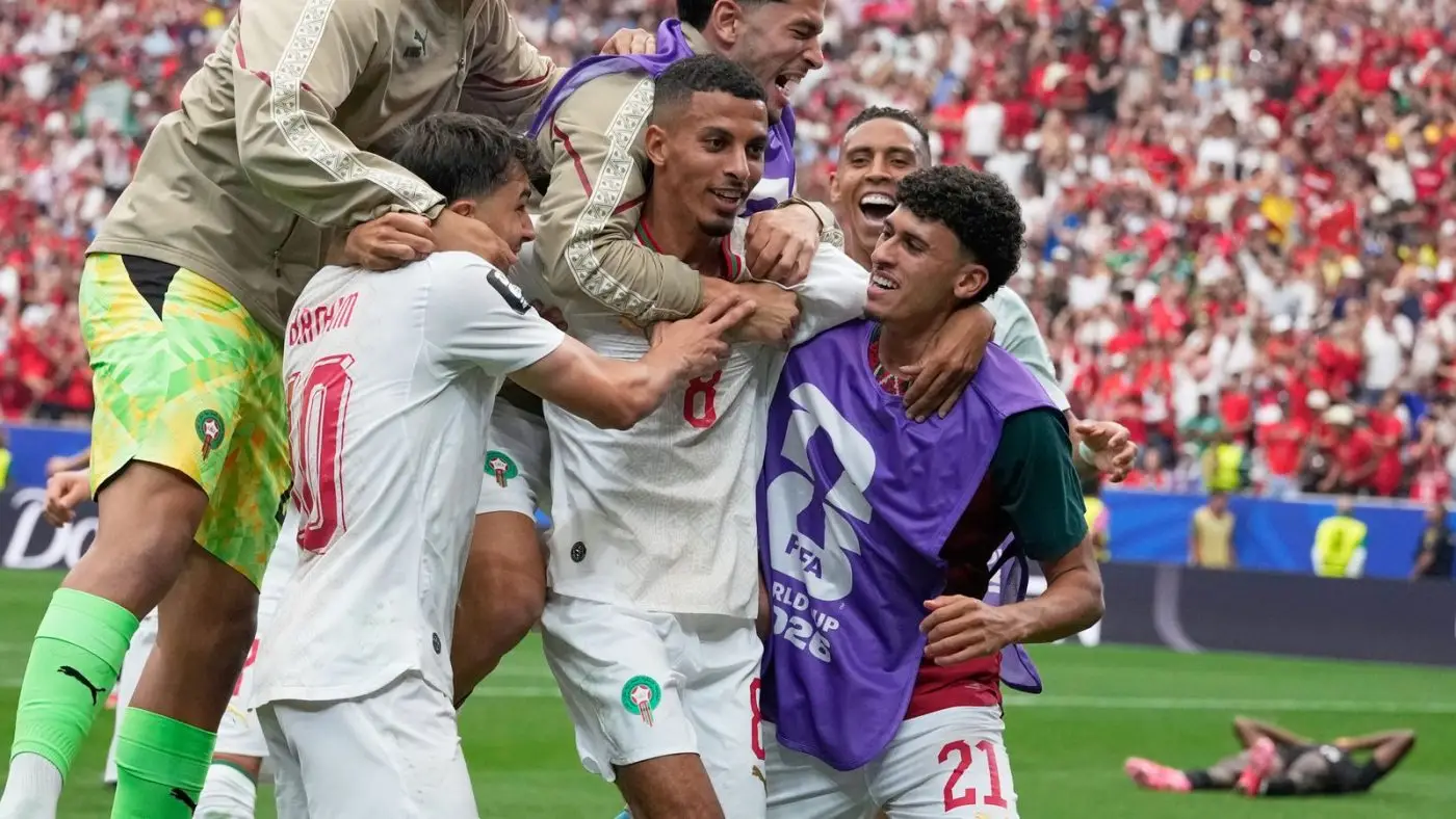 2026年世界杯:摩洛哥3-0击败加拿大,阿扎丁·乌纳希梅开二度晋级八强